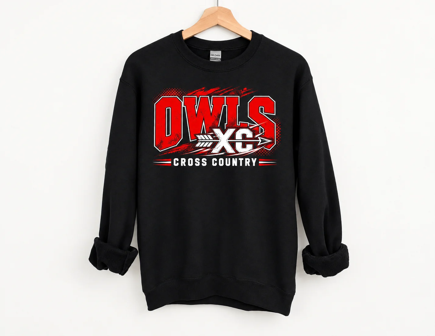 Custom OWLS cross country sweatshirt